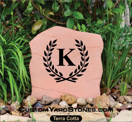 Name & Initial Stone - Option 6