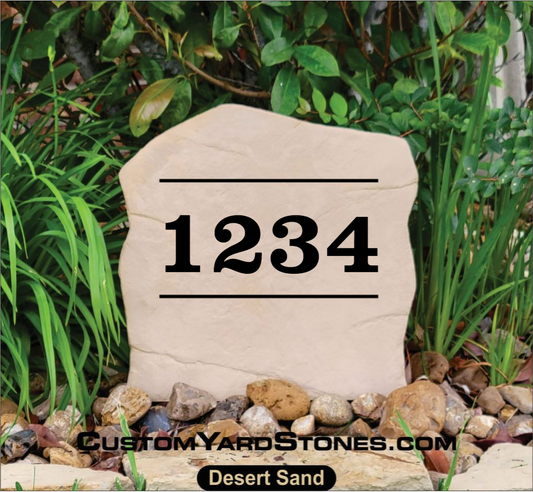 Address Stone - Option 3