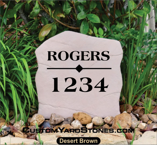 Name & Initial Stone - Option 3